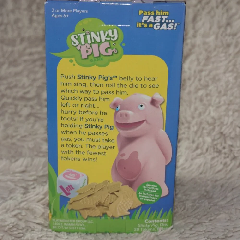 Stinky Pig Game - Active Kids Game with Funny Sounds, New with Tags, NWT